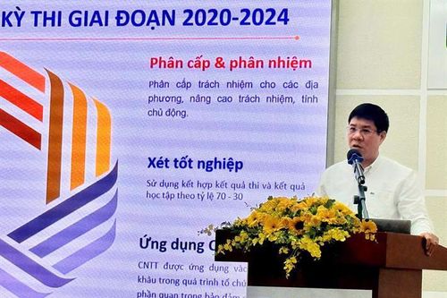 Sẵn sàng nguồn lực, tâm thế tổ chức Kỳ thi đầu tiên thực hiện đổi mới