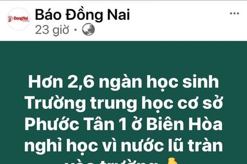 Thông tin về thời tiết, ngập do triều cường thu hút bạn đọc