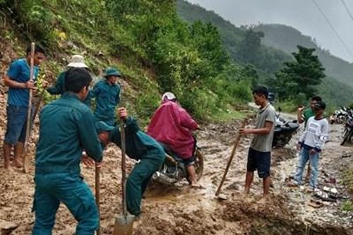 Những chiến sĩ 'sao vuông' ở huyện miền núi Bắc Trà My (Quảng Nam)