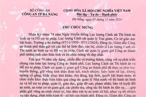 Thiếu tướng Vũ Xuân Viên chúc mừng các lực lượng nhân 74 năm Ngày truyền thống