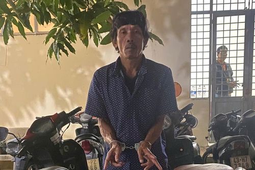 Đến tiệm sửa xe bán xe gian