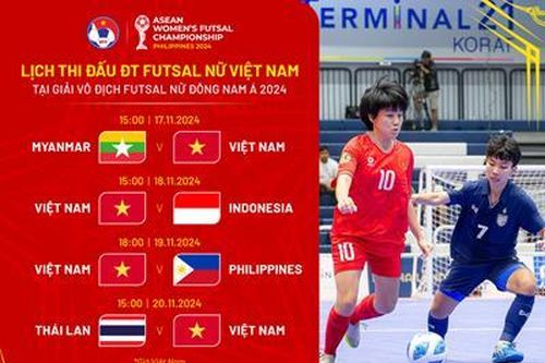 Đội tuyển Futsal nữ Việt Nam lên đường tham dự giải Đông Nam Á