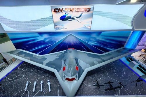 UAV tàng hình CH-7 gây kinh ngạc khi chính thức ra mắt