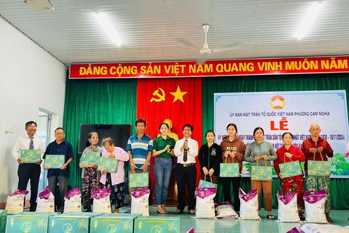Mặt trận phường Cam Nghĩa: Kỷ niệm 94 năm Ngày truyền thống Mặt trận tổ quốc Việt Nam