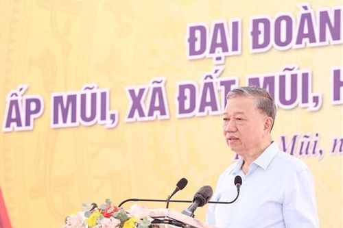 Tổng Bí thư Tô Lâm dự Ngày hội Đại đoàn kết toàn dân tộc tại Cà Mau