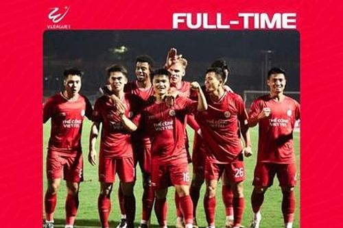 Kết quả vòng 9 V-League 2024-2025: Thể Công-Viettel đại thắng