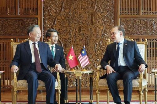Tổng Bí thư Tô Lâm hội đàm với Thủ tướng Malaysia Anwar Ibrahim