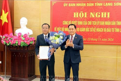 Lạng Sơn: Điều động, bổ nhiệm nhiều vị trí lãnh đạo chủ chốt