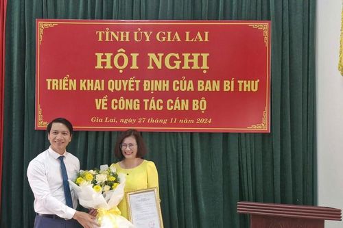 Chuẩn y Phó Chủ nhiệm Ủy ban Kiểm tra Tỉnh ủy Gia Lai