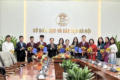 Học sinh Hà Nội sẽ tham dự Olympic khoa học trẻ quốc tế năm 2024