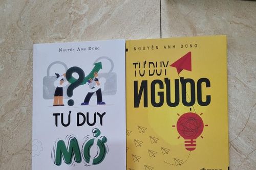 Bộ sách 'Tư duy ngược' và 'Tư duy mở' đạt kỷ lục phát hành năm 2024