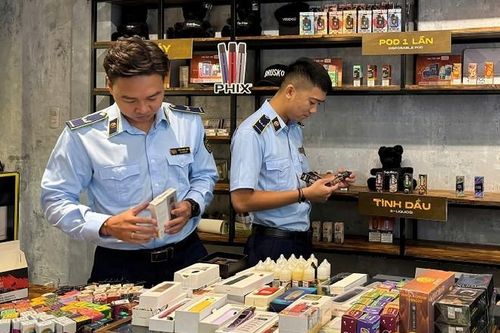 Xử phạt 199 triệu đồng đối với 27 trường hợp kinh doanh thuốc lá điện tử