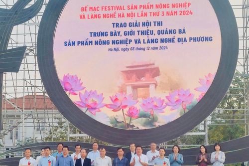 Bế mạc Festival sản phẩm nông nghiệp và làng nghề Hà Nội năm 2024