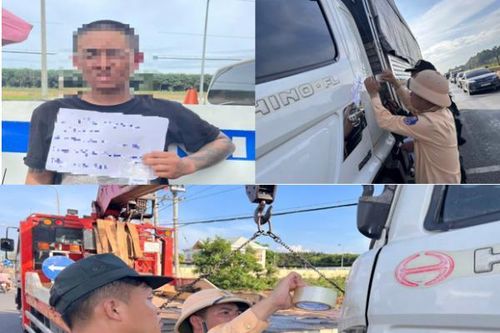 Phát hiện, ngăn chặn kịp thời tài xế dương tính với ma túy và không có giấy phép lái xe