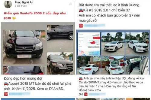 Cảnh báo thủ đoạn lừa đảo mua xe cũ giá rẻ trên mạng