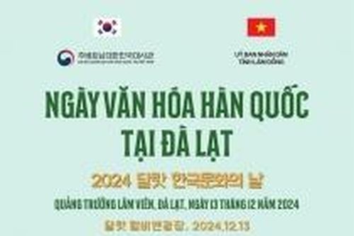 Ngày hội Văn hóa Hàn Quốc tại Đà Lạt năm 2024: Tăng cường giao lưu văn hóa Việt Nam - Hàn Quốc tại thành phố ngàn hoa