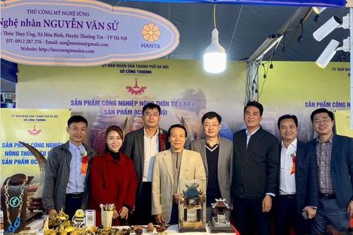 Quảng bá sản phẩm công nghiệp nông thôn tiêu biểu của Hà Nội tại Vĩnh Phúc