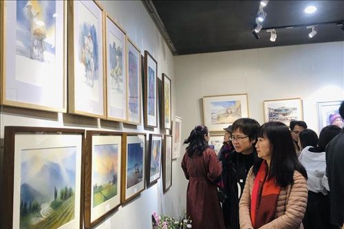 Triển lãm 'Duyên' và 'Sắc Thu' - sự kết nối giữa nghệ sỹ với công chúng yêu mỹ thuật