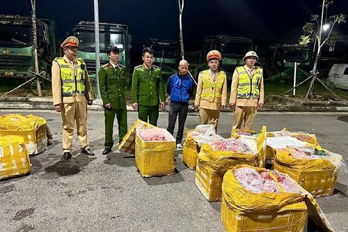 Ngăn chặn kịp thời gần 1 tấn nội tạng không rõ nguồn gốc mang đi tiêu thụ