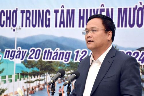 Huyện Mường Ảng khởi công xây dựng công trình chào mừng đại hội Đảng