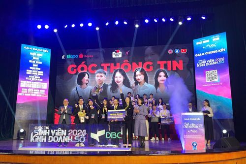Đại học Kinh tế Quốc dân giành giải Quán quân cuộc thi Sinh viên Kinh doanh số 2024