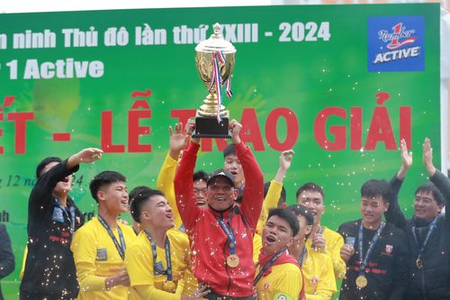 Giải bóng đá học sinh THPT Hà Nội - An ninh Thủ đô lần thứ XXIII năm 2024 Cúp Number 1 Active: Lên ngôi vô địch vì 'không bỏ cuộc'