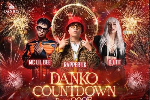 Bùng nổ đại tiệc âm thanh, ánh sáng tại Danko Countdown 2025