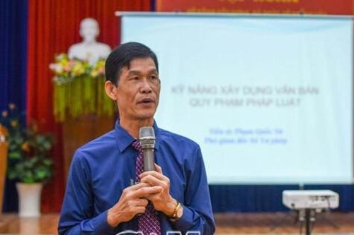 Hơn 130 đại biểu tham dự tập huấn nghiệp vụ kỹ năng xây dựng, rà soát, hệ thống hóa văn bản quy phạm pháp luật