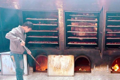 Đặc sản thịt sấy vào vụ tết