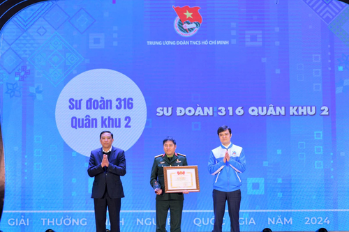 Trao Giải thưởng Tình nguyện Quốc gia năm 2024