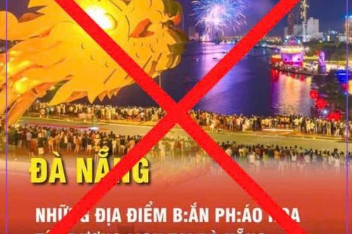 Đà Nẵng không bắn pháo hoa dịp Tết Dương lịch 2025