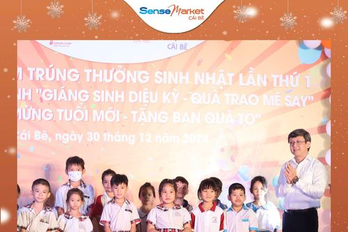 Kết quả rút thăm trúng thưởng 'Giáng sinh diệu kỳ - quà trao mê say'