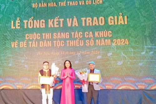 Trao 17 giải thưởng cho các tác giả sáng tác ca khúc về đề tài dân tộc thiểu số