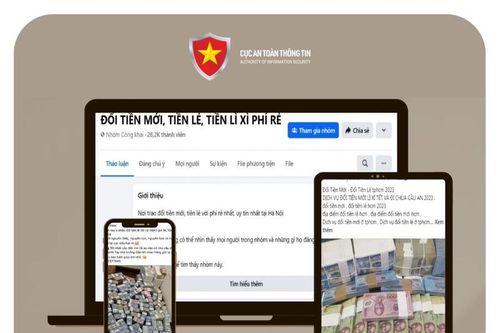 'Bóc mẽ' chiêu lừa đổi tiền online dịp cận Tết Nguyên đán