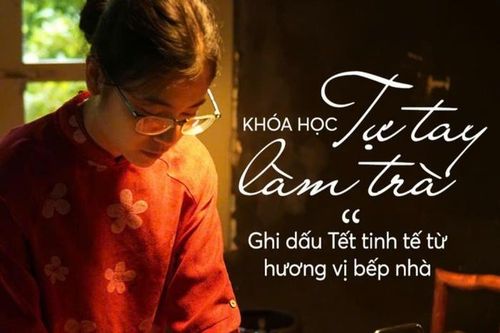 Tự tay làm bàn trà Tết