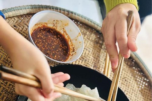 Mỏi tay với bột lọc khuấy