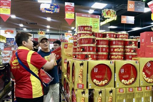 Người tiêu dùng sắm Tết sớm, 'săn' hàng ưu đãi khuyến mãi