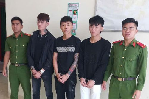 Bắt nhóm thanh niên gây rối trật tự công cộng