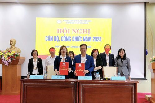 Ngân hàng Nhà nước chi nhánh tỉnh Bình Định tổ chức Hội nghị cán bộ, công chức năm 2025