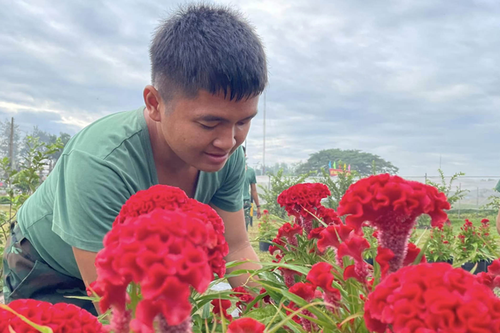 Rộn rã sắc xuân tại Lữ đoàn Phòng không 77 (Quân khu 7)