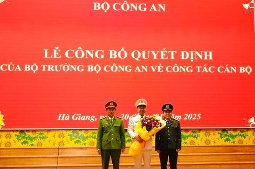 Hà Giang bổ nhiệm tân Giám đốc công an tỉnh