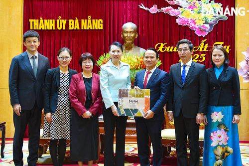 Tổng Lãnh sự các nước tại Đà Nẵng chúc Tết lãnh đạo thành phố