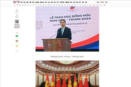 Tập trung thúc đẩy du lịch và giao lưu nhân dân Việt Nam - Trung Quốc