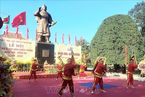 Bình Định dâng hương kỷ niệm 236 năm Chiến thắng Ngọc Hồi - Đống Đa