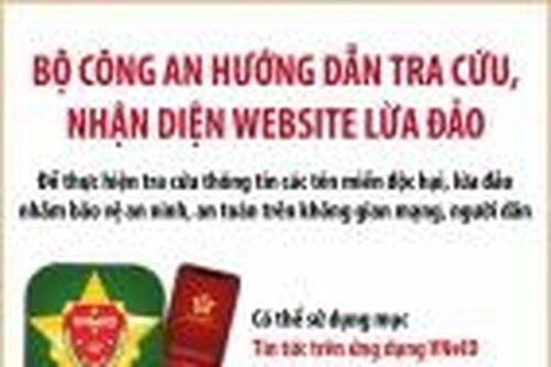 Bộ Công an hướng dẫn tra cứu, nhận diện website lừa đảo