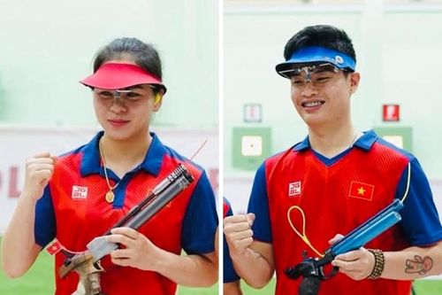 Thu Vinh và Quang Huy 'song kiếm hợp bích', bảo vệ huy chương vàng châu Á