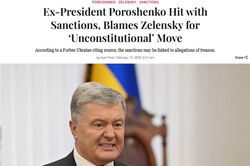 Tổng thống Zelensky ra lệnh bắt giữ người tiền nhiệm với cáo buộc 'phản quốc'