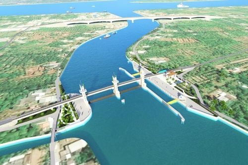 Vận hành tạm thời cống ngăn mặn, trữ ngọt hơn 500 tỷ đồng ở Sóc Trăng