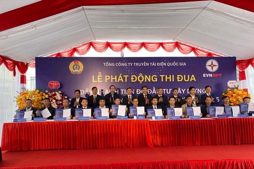 EVNNPT phát động phong trào thi đua đưa 3 dự án trọng điểm về đích trong năm 2025