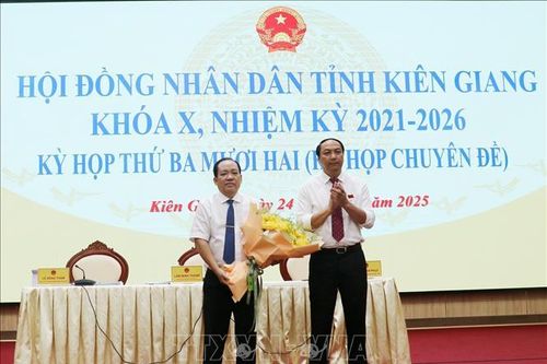 Ông Nguyễn Thanh Phong giữ chức Phó Chủ tịch UBND tỉnh Kiên Giang